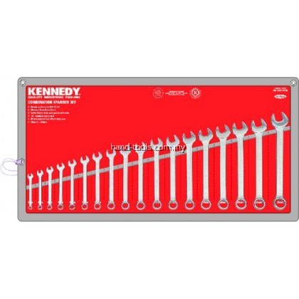 kennedy KEN5822970K 6-24mm CV COMBINATION SPANNER SET 18PC