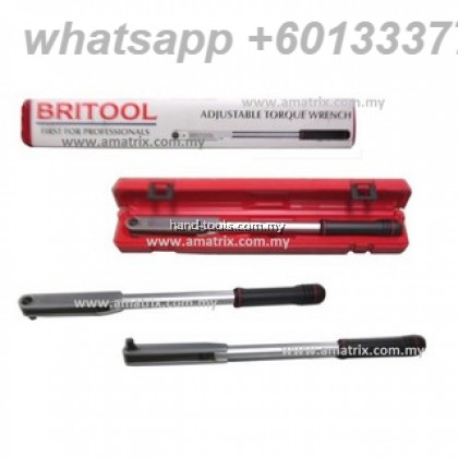 Britool  AVT100A 3/8"dr Torque Wrench 2.5-11Nm / 2-8 Ft.Lbs Length 318mm