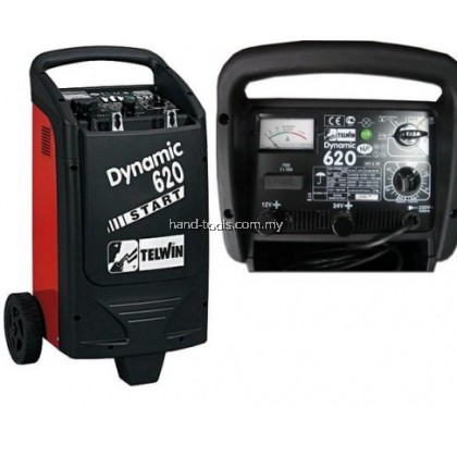 telwin Dynamic 620 Start Battery Charger 2kW-10kW 12/24V 