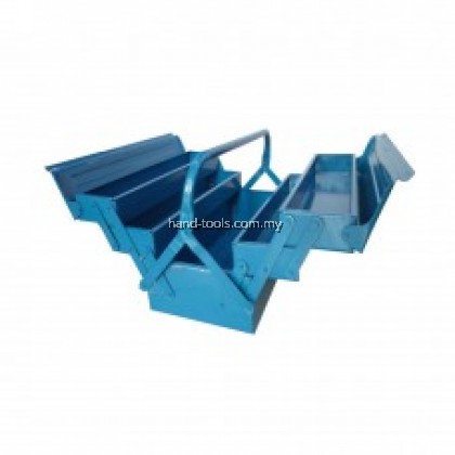 Metal Tools Box Professional 3 Tiers 5 Trays Cantilever Tool Box (420mm x 200mm x 200mm)