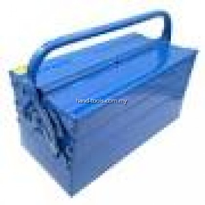 Metal Tools Box Professional 3 Tiers 5 Trays Cantilever Tool Box (420mm x 200mm x 200mm)