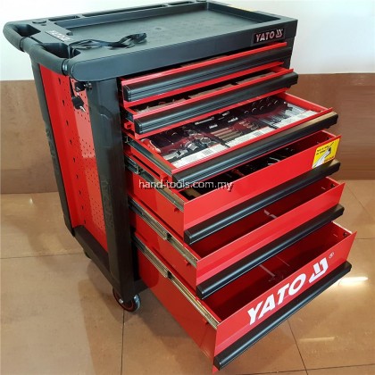 Yato Yt 5530 Roller Cabinet With 177pcs Tools 6 Drawers