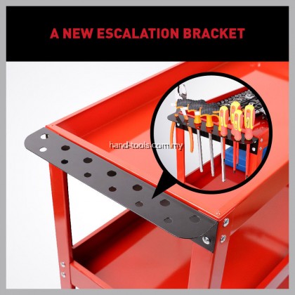 Mr.Mark MK-EQP-0308 3 Level Mechanic Tool Cart Trolley