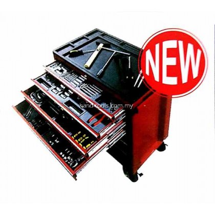 TBR3005BP/146T 5 Drawers Tool Roller Cabinet with 143pcs Tools Set