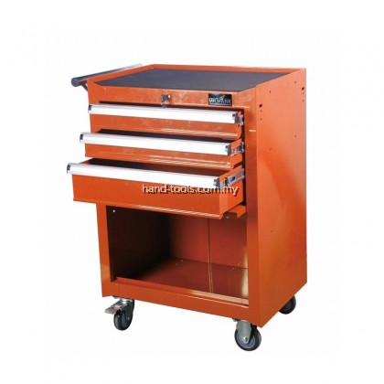 MR.MARK MK-EQP-0304 118PCS 3 DRAWER CHEST AND ROLLER CABINETS (ORANGE)