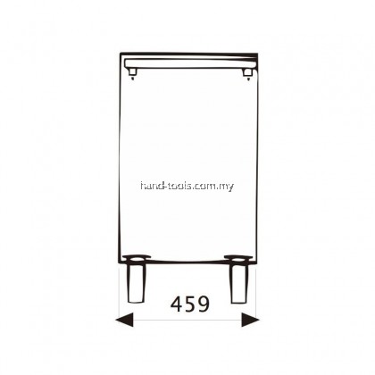 MR.MARK MK-EQP-0319 5-DRAWERS ROLLER CABINET WITH MIS SYSTEM
