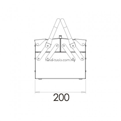 MR.MARK MK-EQP-0309 CANTILEVEL TOOL BOX