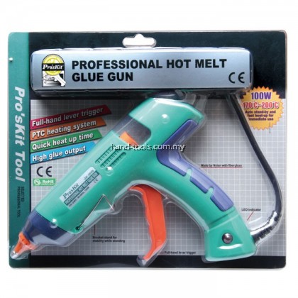 Pro'sKit GK-389B PROFESSIONAL HOT MELT GLUE GUN 100W