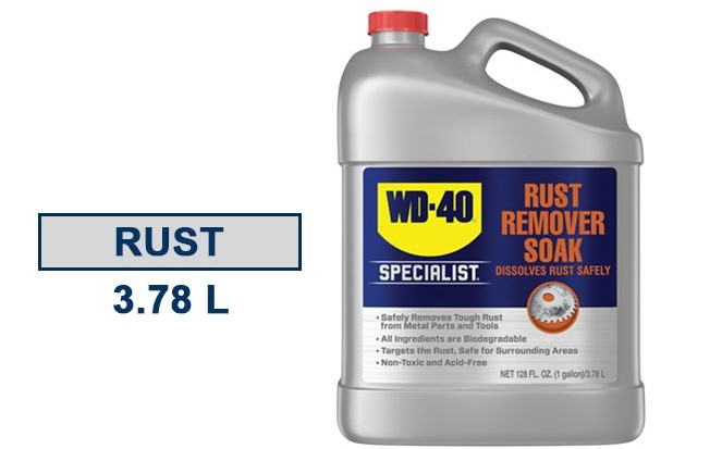 WD-40 SPECIALIST RUST REMOVAL SOAK