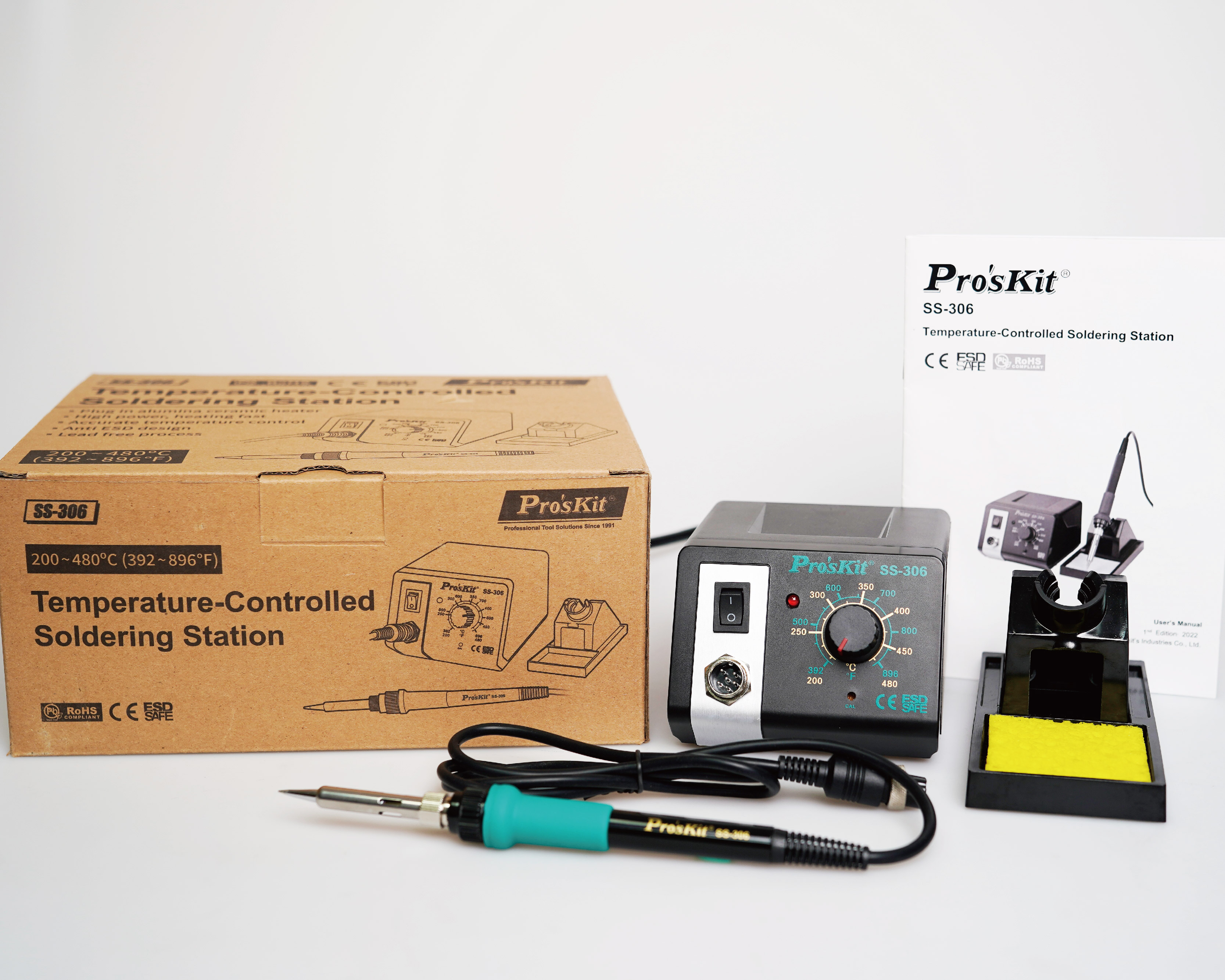 PROSKIT SS-306B Temperature-ControlledSoldering Station